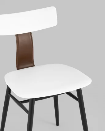 Стул обеденный ANT пластиковый Белый_7