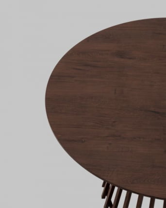 Стол обеденный Daphne 120*75 см орех_3