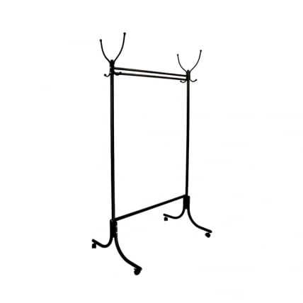 Вешалка напольная на колесах М 13 Чёрный_0