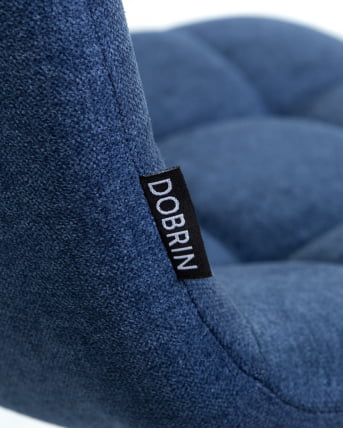 Стул барный ДОБРИН НИCОЛЕ Синяя ткань УФ860-14Б / DOBRIN NICOLE UF860-14B_8