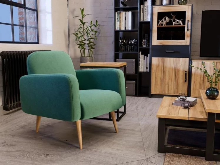 Кресло Уилбер Светло-зеленое_2