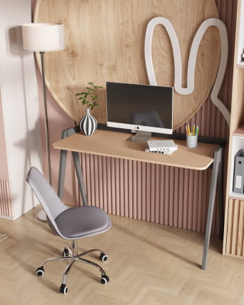 Стул офисный BLOK SN пластиковый серый_4