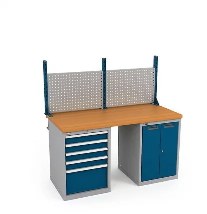 Верстак ВС-150-07Бук + Экран ВС-150-Э1_0