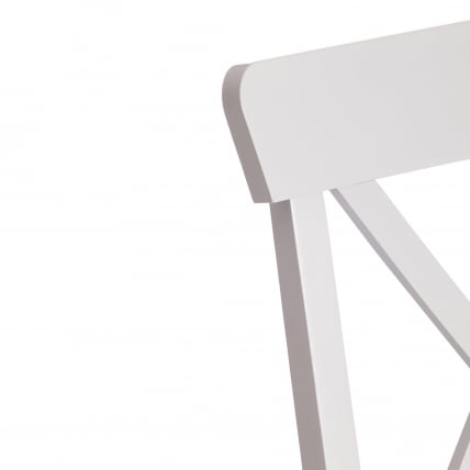 Стул Retro дерево гевея, МДФ, 44,3 x 55 x 89 x SH45см, Белый (White)_6