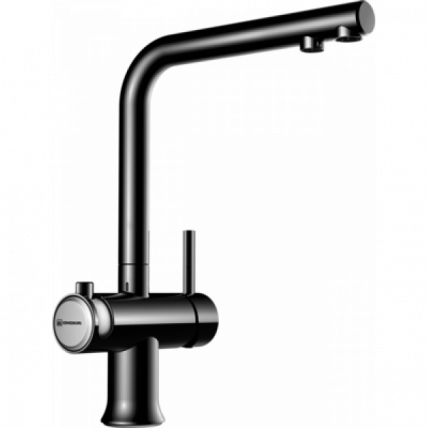 Смеситель Omoikiri Hotaru-Ch-Wh Латунь/Хром/Белый_0