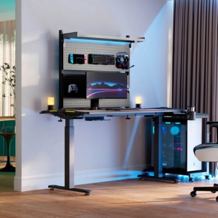 Перфорированная доска с комплектом креплений EUREKA ARPB-01B-US, черный_4