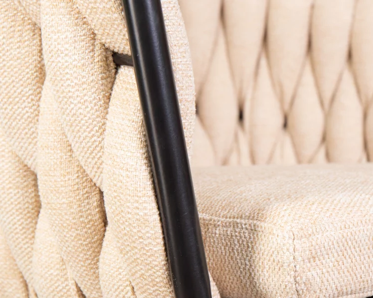 Стул обеденный DOBRIN MATILDA Бежевая ткань LAR 275-1_7