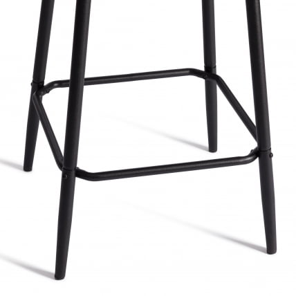 Барный стул Bari/Бари велюр, бежевый, 7, 45х56х110 см_10