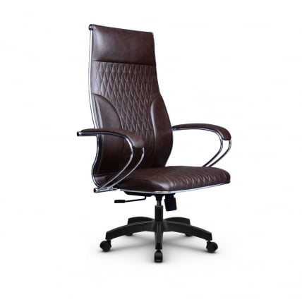 Кресло руководителя Metta L 1c 44B/K Комплект 4 Коричневое_0