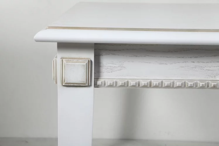 Стол обеденный Фаворит-2 (1,1м) тон 1 с золотой патиной Пирамиды_8