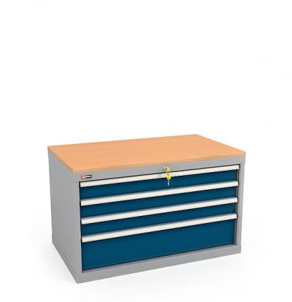 Тумба инструментальная ВС-034 со столешницей_0