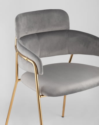 Стул Полин Светло-серый_7