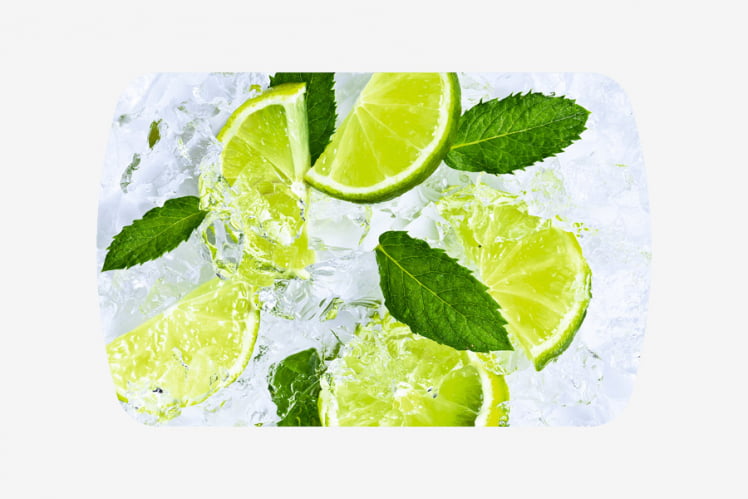 Стол Бостон ф/п Лайм, 900*600 мм, белый/хром брифинг_1