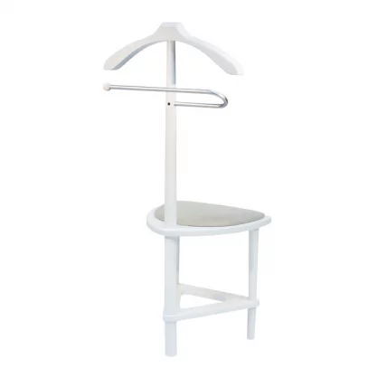 Вешалка со стулом LESET Атланта Белый_2