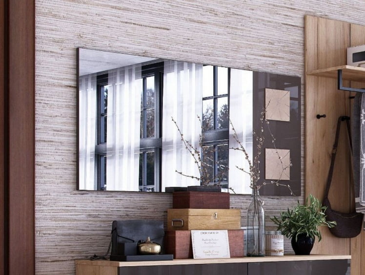 Зеркало горизонтальное Фиджи ЛД 659.420.000 Антрацит глянец_1