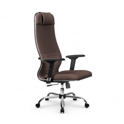 Кресло руководителя Мetta L 1m 38K2/4D Infinity Easy Clean (MPES) Комплект 7 Светло-коричневое_1
