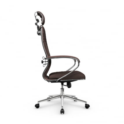 Кресло руководителя Metta L 2c 44C/K116 Infinity Easy Clean (MPES) Комплект 9 Темно-коричневое_2