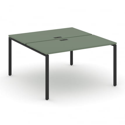 Рабочая станция двухсторонняя на 2 места CONCEPT CN.DRS-002 Кобо Черный_0