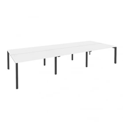 Рабочая станция на П-образном м/к ONIX O.MP-D.RS-6.3.8 Белый Бриллиант/Антрацит_0