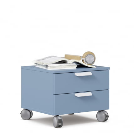 Тумба выкатная Милтон ЛД 537.070.000 Капри синий_0