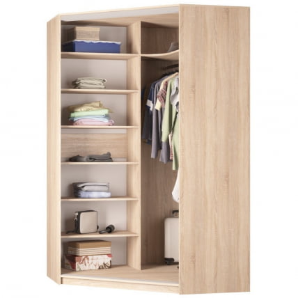 Шкаф-купе YA-230х1400-718-1(ЯШТ-ЯШС-D6D6)_1