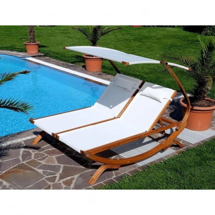 Шезлонг-лежак Мальта AFM-510C White_0