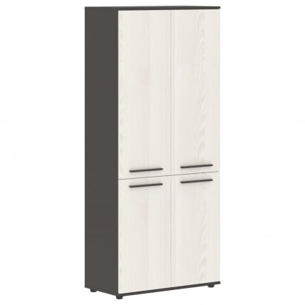 Шкаф с глухими средними и малыми дверьми ЕДИС ЕХCС 85.3 Ясень Траун Мокко Мокко / EDIS EHCS_0