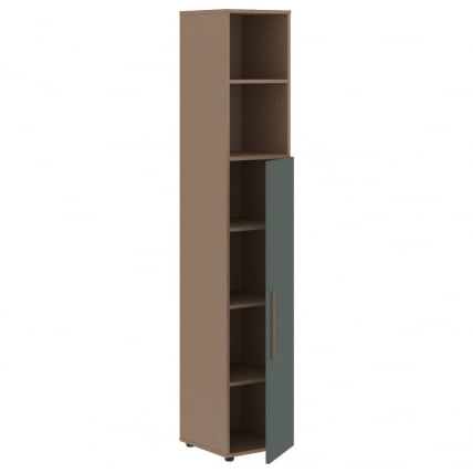 Шкаф-колонка с глухой средней дверью (правый) VELION VHCS 40.6 R Нефрит Кобра_1