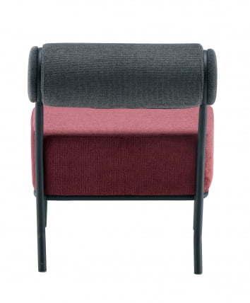 Кресло Ponpoun К темно-серый бордо_4