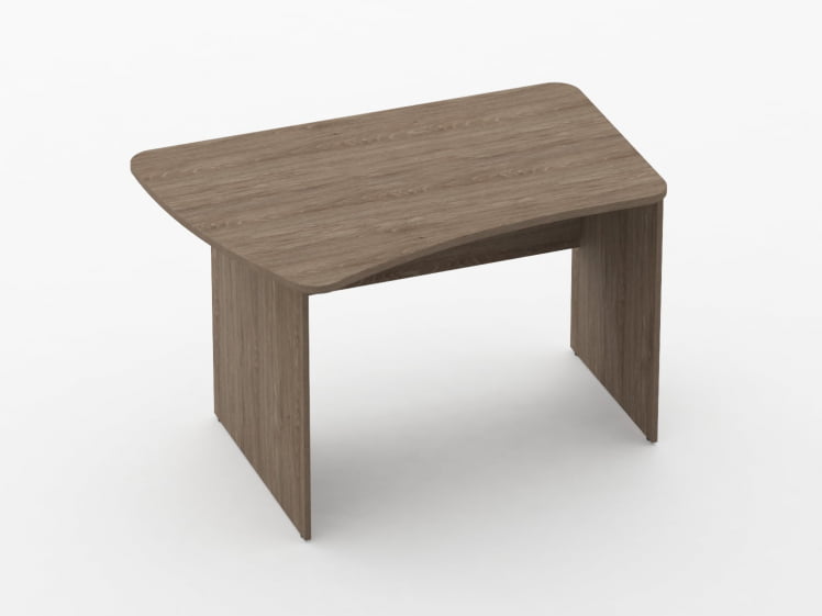 Стол эргономичный Glassy 1.12.12Л Дуб Верцаска_0