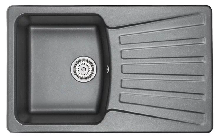 Кухонная мойка GRANULA 8001 Шварц_0