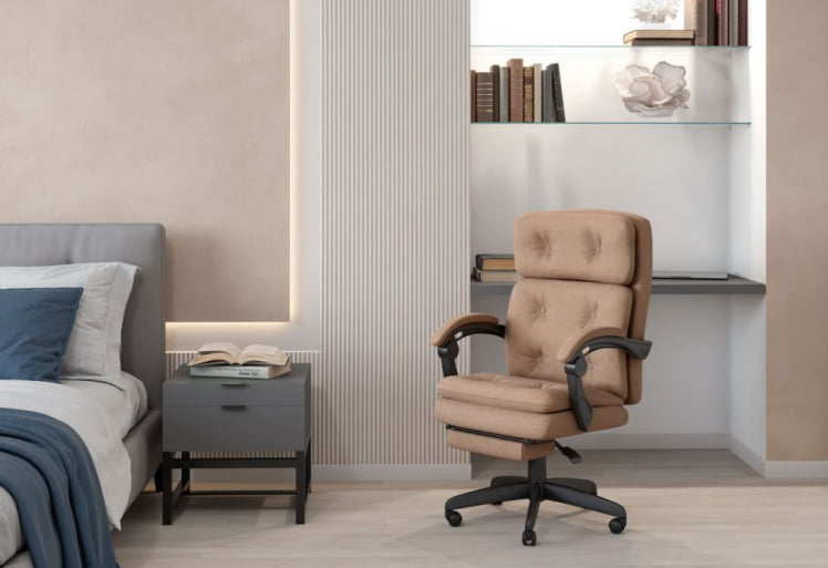 Кресло руководителя CХАИРМАН ДОМ (Хоме) 442 Коричневый / CHAIRMAN (Home)_6