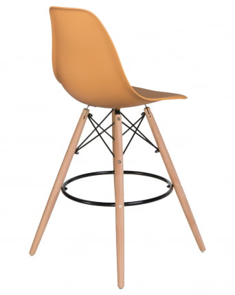Стул барный ДОБРИН ДСВ БАР Персиковый НКС-Й-06 / DOBRIN DSW BAR NX-Y-06_3