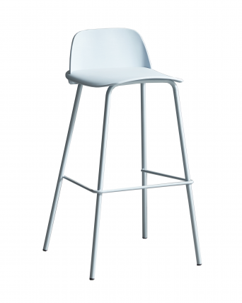 Стул полубарный Mist Серо-голубой_0