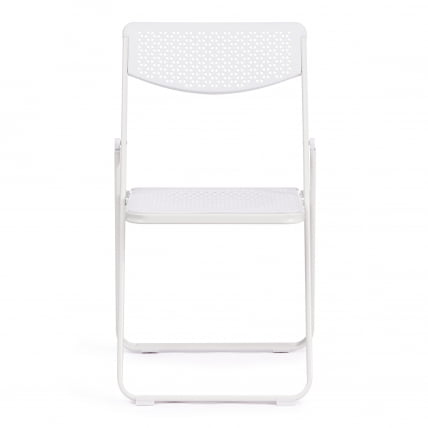 Стул складной FOLDER (mod. 3016) каркас: металл, сиденье/спинка: пластик, 48,5 х 48 х 82,5 см, white (белый)_4