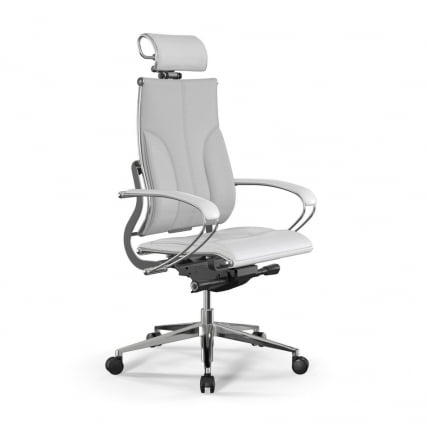 Кресло руководителя METTA Y 2DM B2-10K Комплект 1 Белое_0