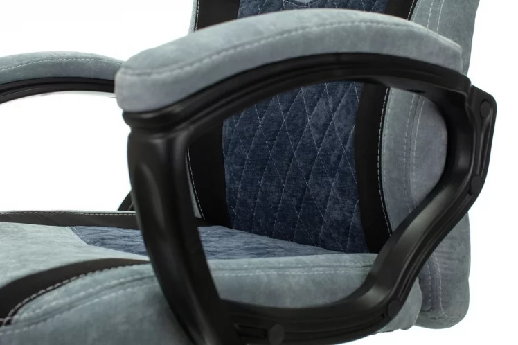 Кресло игровое Бюрократ VIKING 6 KNIGHT BL FABRIC Синий_7