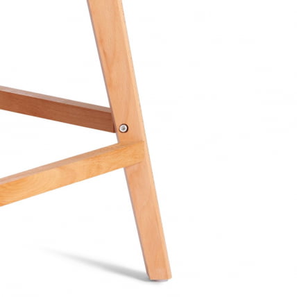 Стул барный TULIP BAR (mod. C1014H-1) / 2 шт. в упаковке пластик/дерево, 42 х 47,5 х 104 см, White (Белый) 70029/ натуральный_10