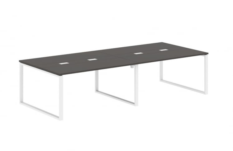 Переговорный стол EDIS EQCT 3114 Мокко Мокко Белый_0