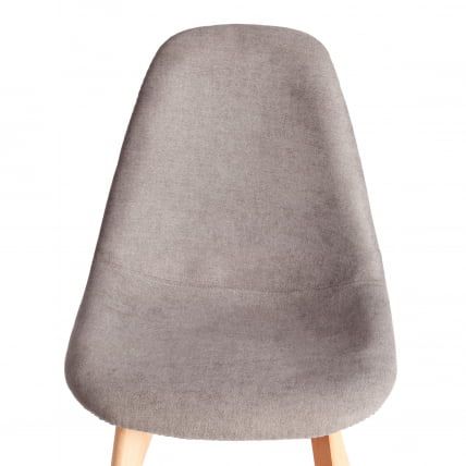 Стул CИНДЙ СОФТ (мод. C1021Ф1-1) фактурный велюр/дерево бук, 55 х 48 х 83 см, Серый ЛЙ1701-26 / натуральный / CINDY SOFT (mod. C1021F1-1) LY1701-26_5