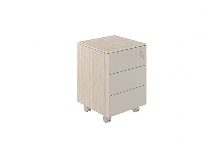 Тумба мобильная Atlas NZ-0214.YN.GS Ясень Наварра Серый камень_0