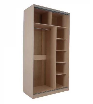 Шкаф-купе Рио 2-600 Дуб млечный / Крем_2