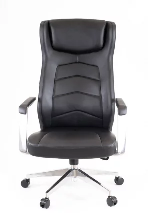 Кресло для руководителя Everprof Parlament Кожа Черный_1