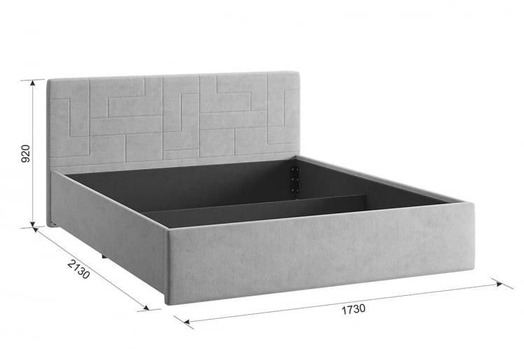Кровать 1.6 Лора-2 KM1.6-09.2.2081 Крем_3