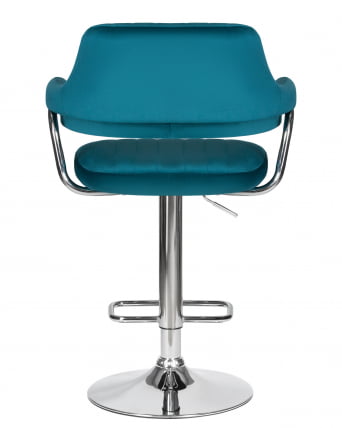 Стул барный DOBRIN CHARLY Морской волны велюр MJ9-99_4