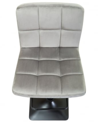 Стул барный ДОБРИН ДОМИНИC (серый велюр (МДЖ9-75)) 2 шт / DOBRIN DOMINIC (MJ9-75))_7