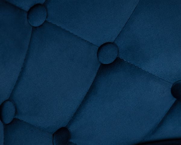 Стул барный ДОБРИН ДЖОСЕПХ БЛАCК (синий велюр (МДЖ9-117)) 2 шт / DOBRIN JOSEPH BLACK (MJ9-117))_7