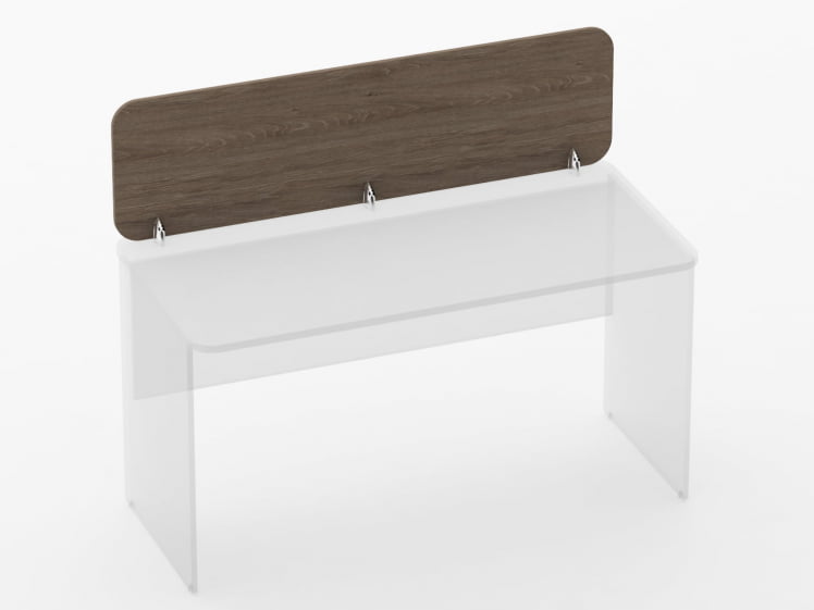 Экран разделительный прямой Glassy 5.14.14 Дуб Верцаска_0