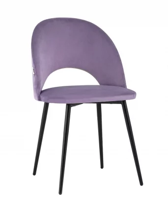 Стул Меган велюр Сиреневый_0