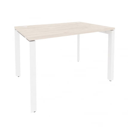 Стол рабочий на П-образном м/к ONIX O.MP-SP-2.8 Денвер Светлый/Белый_0